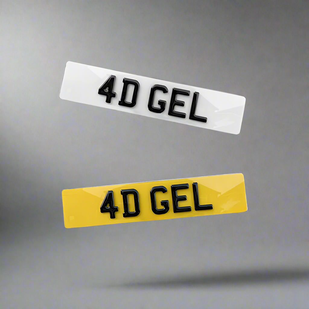 4D Gel Number Plates | 4D Gel Plates | AA PLATES