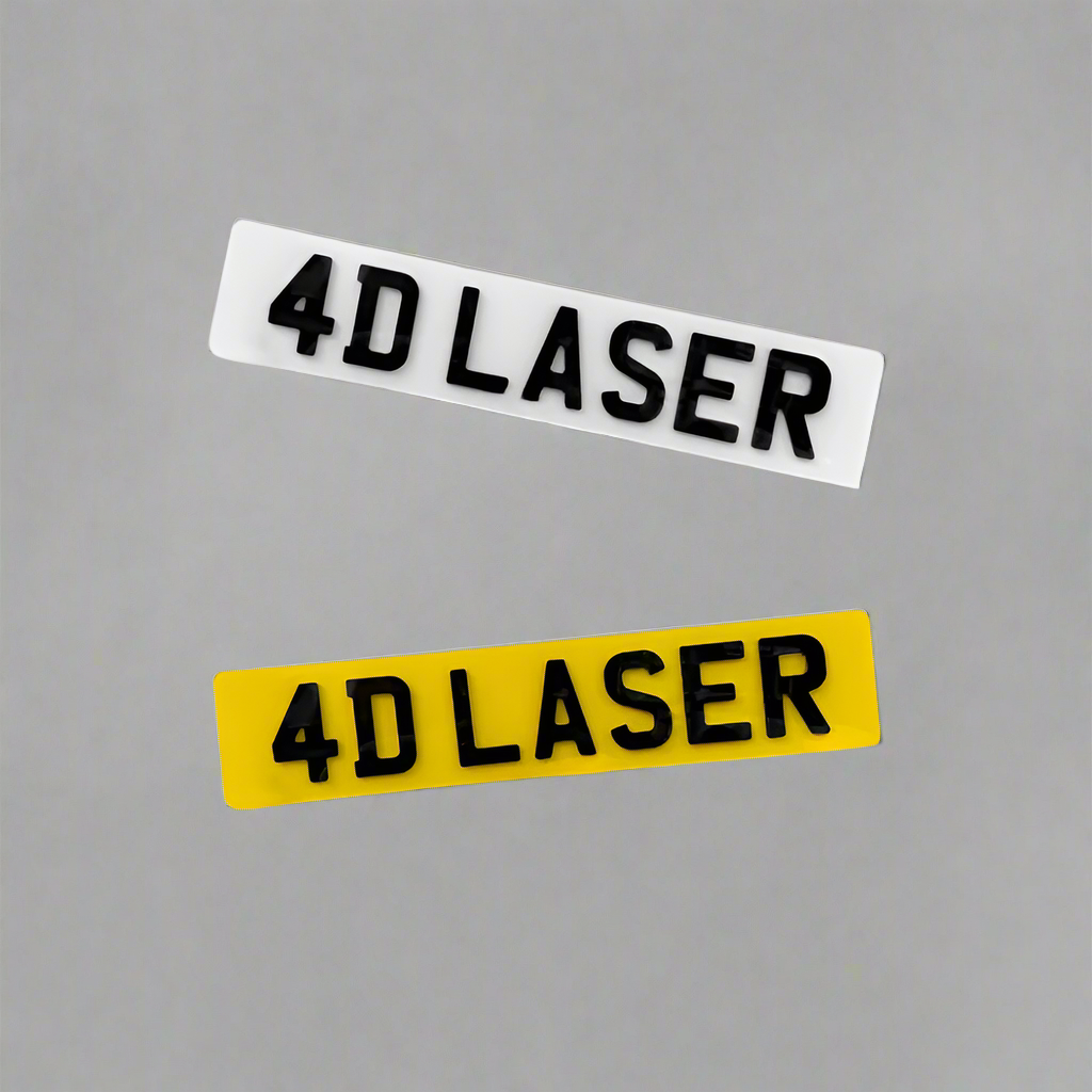 4D 3MM Number Plates | 4D Number Plate | AA PLATES