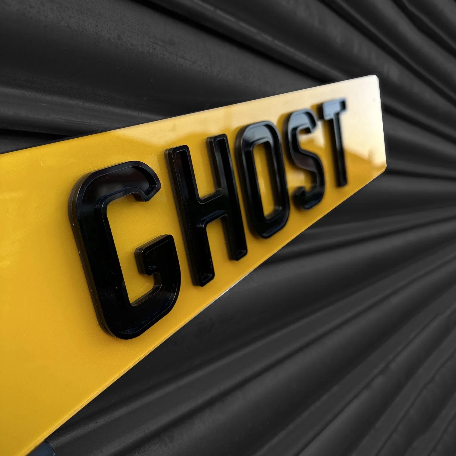 4D Ghost Number Plates | 4D Ghost Plates | AA PLATES