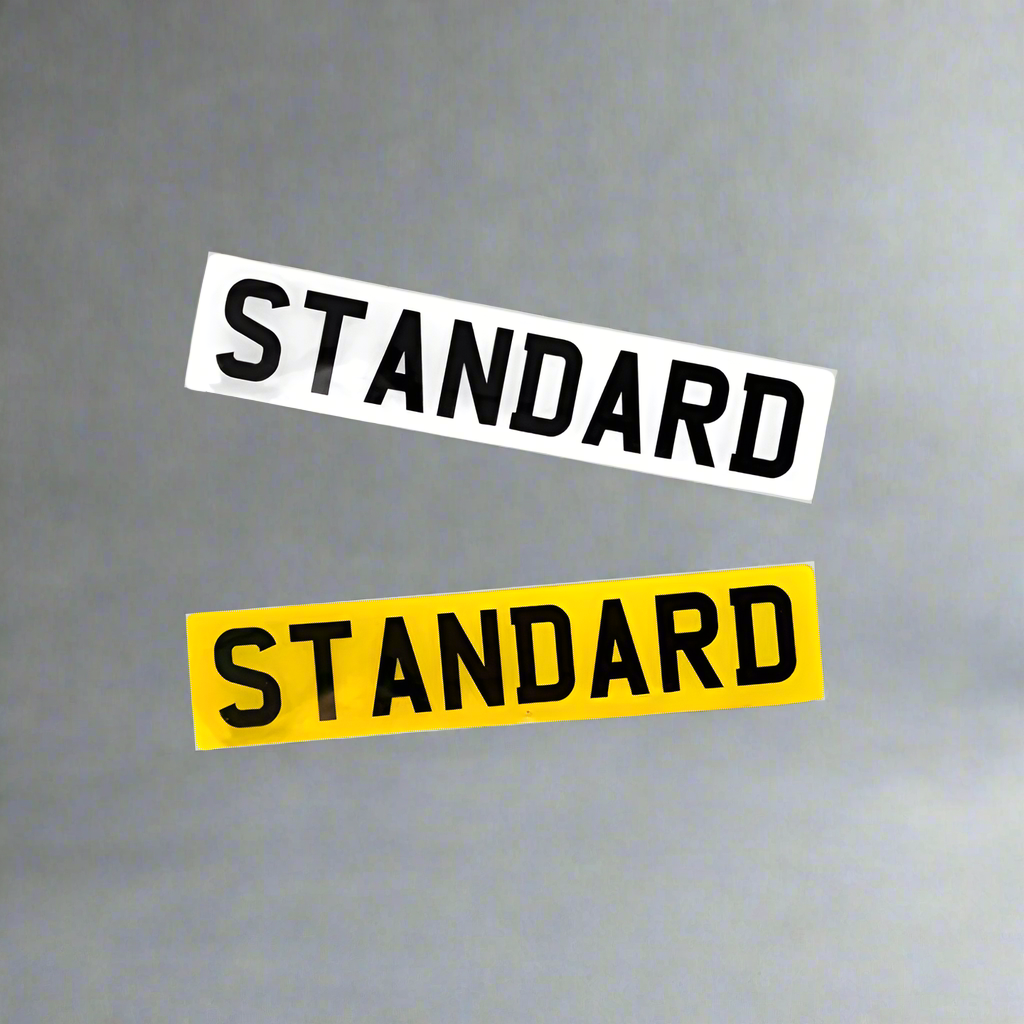 Standard Number Plates | Standard Number Plate | AA PLATES